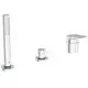 IS-Badearm-f-Wannenrand-La-Dolce-Vita-o-Auslauf-m-Handbrause-Set-Chrom-BD670AA gallery number 1